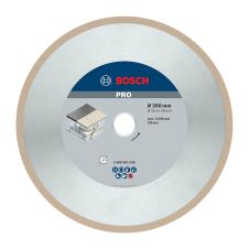 Disc diamantat taiere BEST-CERAMIC 300x25.4/30.0mm sector continuu gresie/faianta-portelan ceramica-dura granit clinker BOSCH