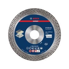 Disc diamantat taiere EX BEST-HARD-CERAMIC 125x22.2mm sector continuu- amprentat gresie/faianta-portelan ceramica-dura granit marmura BOSCH