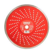 Disc diamantat taiere ABRASIVE TURBO 5S 350x30 mm (25,4 mm) M50 sector continuu-turbo caramida tigla pavele mozaic marmura piatra granit ENERGO