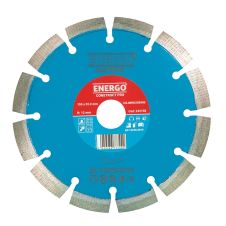 Disc diamantat taiere CONSTRUCT PRO 5S 150x22.2mm sector cu pastile diam-3D beton-armat pavele boltari caramida mozaic marmura granit ENERGO