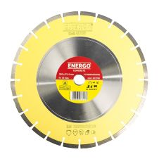 Disc diamantat taiere CONCRETE 3S 350x25.4 mm B10 sector cu pastile standard beton-armat pavele boltari piatra-dura ENERGO