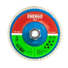 Disc diamantat lamelar DLC 125mm M14 granulatie R 60 gresie faianta portelan ENERGO