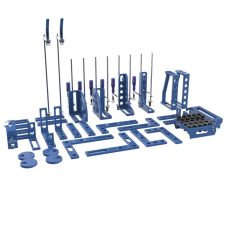 Set dispozitive de fixare M pentru masa de sudura cu orificii ale suprafetei D-28 mm 64 piese