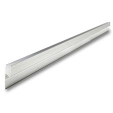 Dreptar aluminiu DAH cu sectiune profil H L-200cm simplu pentru finisat tencuiala ENERGO