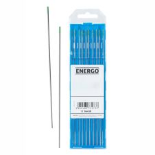 Electrod wolfram pistolet TIG WP D-3.2mm L-175mm verde curent AC pentru aluminiu ENERGO