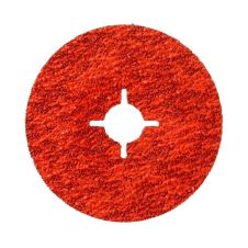 Fibrodisc abraziv DG67TOP-B D-125x22mm granulatie R 60 ceramic suport fibra vulcanizata pentru metal/inox TAF