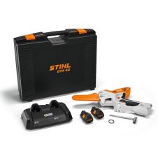 Motofierastrau cu acumulator GTA40.0 sina 15cm pas 1/4" P g-1.1mm 38 tragatori 2x10.8V/2x2.1Ah STIHL