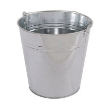 Galeata din tabla galvanizata GTM capacitate 15L negradata maner otel