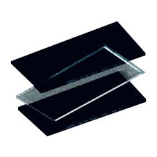 Geam transparent masca protectie sudura 51x108mm policarbonat pentru interior DELTA PLUS