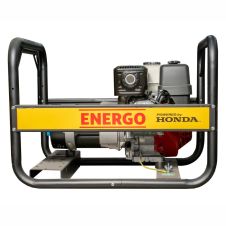 Generator portabil GNH4501 cadru deschis Pmax 4.2kW/230V rezervor 5.3L benzina Honda GX270 start manual ENERGO