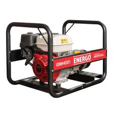 Generator portabil GNH4501 cadru deschis Pmax 4.2kW/230V rezervor 5.3L benzina Honda GX270 start manual ENERGO