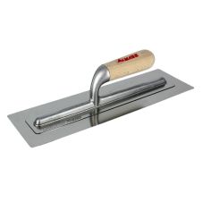 Gletiera ULC lama inox flexibila 360x110mm grosime 0.3mm cu maner lemn MASS