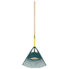 GREBLA 27 DINTI PLASTIC PENTRU GAZON LATIME 65 CM CU COADA LEMN LEBORGNE