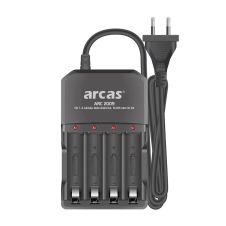 INCARCATOR AA/AAA NIMH R3/R6 PENTRU 4 ACUMULATORI ARCAS