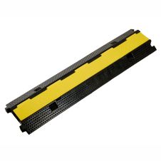 LIMITATOR VITEZA 1000X250X50 MM CU 2 CANALE PROTECTIE CABLURI DIN CAUCIUC ENERGO ZZ