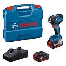 Masina insurubat cu percutie acumulator GDR18V-200 portbit hex 1/4" cu 0-4000bpm 200Nm 18V/2x4.0Ah BOSCH