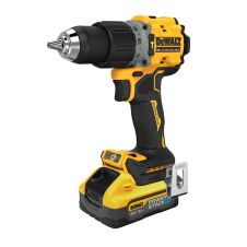 Masina insurubat/gaurit cuplu reglabil acumulator DCD805H2T mandrina 650/2000rpm 90Nm percutie 18V/2x5.0Ah POWERSTACK DEWALT TSTAK