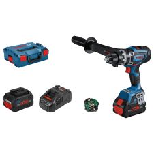 Masina insurubat/gaurit cuplu reglabil acumulator GSB18V-150C mandrina 550/2200rpm 150Nm percutie 18V/2X8.0Ah BOSCH