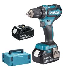 Masina insurubat/gaurit cuplu reglabil acumulator DDF485RFJ mandrina 500/1900rpm 50Nm 18V/2x3.0Ah BL MAKITA