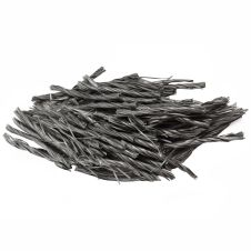 Macrofibra POLYTWIST monofilament rasucit 2 in 1 din polipropilena L-54 mm pentru armare beton/sapa ambalaj 5 kg