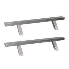 Maner usa tragator inox rectangular dublu prindere la 45 grade 300/500 ENERGO