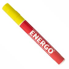 Marker cu vopsea MPV galben varf rotund grosime 2/4mm ENERGO