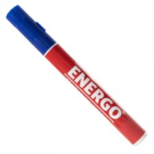 Marker cu vopsea MPV albastru varf rotund grosime 2/4mm ENERGO