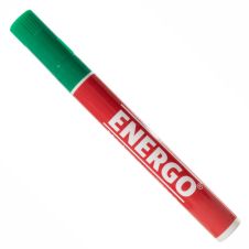 Marker cu vopsea MPV verde varf rotund grosime 2/4mm ENERGO