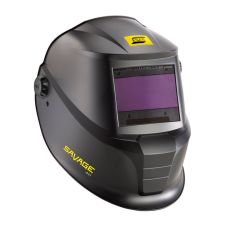Masca protectie sudura automata SAVAGE A41 de cap camp vizual 50x100mm 4 senzori DIN 8-13 neagra ESAB