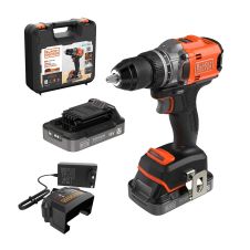 Masina insurubat/gaurit cuplu reglabil acumulator BLD682D2XK mandrina 13/1800rpm 50Nm 18V/2x2.0Ah BLACK&DECKER