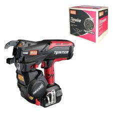 Masina legat fier beton cu acumulator RB443T interval 20-44 mm 14.4 V/2x5.0 Ah pachet PROMO 1 cutie sarma cadou MAX