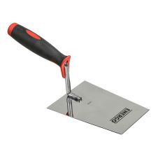 Mistrie BERNI lama inox L-160mm grosime 1.0mm cu maner bimaterial pentru zidar ENERGO