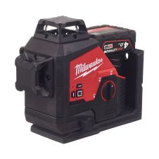 Nivela laser cu linii M12-3PL-401C raza lucru 38m fascicul verde mod orizontal/vertical 12V/1x4.0Ah MILWAUKEE