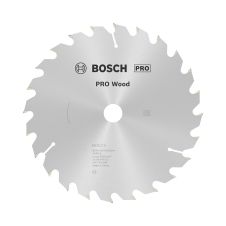 Panza fierastrau circular OPTILINE WOOD 190x20/16mm g 2.6mm 24 dinti widia 8000rpm pentru lemn brut/lemn multistrat/PAL BOSCH