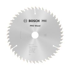 Panza fierastrau circular OPTILINE WOOD 160x20/16mm g 2.6mm 48 dinti widia 9500rpm pentru lemn brut/lemn multistrat/PAL BOSCH