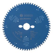 Panza fierastrau circular EXPERT ALUMINIUM 216x30mm g 2.6mm 64 dinti widia 8800rpm pentru profil aluminiu BOSCH