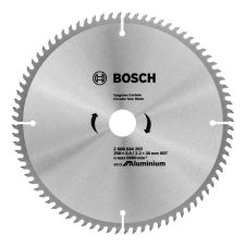 Panza fierastrau circular ECO ALUMINIUM 250x30mm g 3.0mm 80 dinti widia 6000rpm pentru profil aluminiu BOSCH
