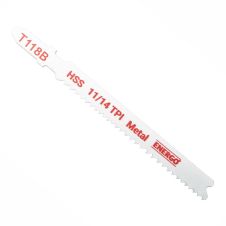 Panza fierastrau pendular T118B cu L-92mm pas 2.3-1.8mm 11-14tpi HSS pentru metal set 5 bucati ENERGO