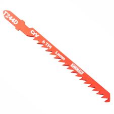 Panza fierastrau pendular T244D cu L-100mm pas 4mm 6tpi CrV pentru lemn set 5 bucati ENERGO