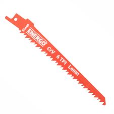 Panza fierastrau sabie S644D cu L-100mm pas 4mm 6tpi CrV pentru lemn set 5 bucati ENERGO