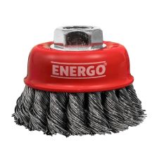 Perie sarma oala INTENSIV D-65mm M14 cu sectiune fir 0.5mm g-19mm toroane din otel ENERGO