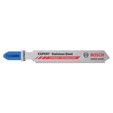 Panza fierastrau pendular T118AHM cu L-83mm pas 1.1mm 23tpi tungsten pentru inox set 3 bucati BOSCH