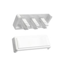 Picurator plastic pentru profile PVC alb ENERGO