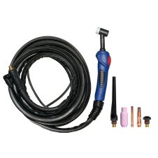 Pistolet sudura CONFORT TIG-17 randament 140A/35% L-4.0m racire cu gaz actionare cu buton de comanda conector TSK 25 ENERGO