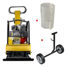 PLACA COMPACTOARE PCE C160SH REVERSIBILA M-145KG L-80CM FORTA/IMPACT-25KN FV-4600BPM HONDA-GX160 BENZINA? ENERGO