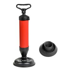 Pompa manuala desfundat cada/chiuveta VACUUM CLEAN cu piston si 2 ventuze cauciuc ENERGO