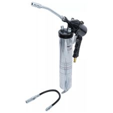 Pompa gresat pneumatica vaselina vrac 400 grame/cartus 400 grame P-6.2 bari cu furtun si tub rigid BGS