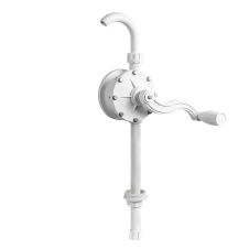 Pompa transfer Adblue/lichide chimice manuala rotativa debit 37L/min Hmax lucru 100cm corp polipropilena pentru butoi ENERGO