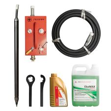 Racheta de subtraversare MAX K65S D-65mm L-1366mm debit 1200L/min P-7bari 100J 360bpm cu furtun L-20m si unitate de control/ungere TERMA