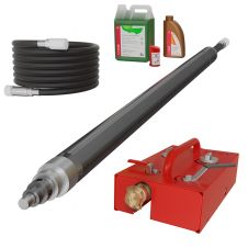 Racheta de subtraversare MAX K95S D-95mm L-1641mm debit 2500L/min P-7bari 250J 420bpm cu furtun L-20m si unitate de control/ungere TERMA